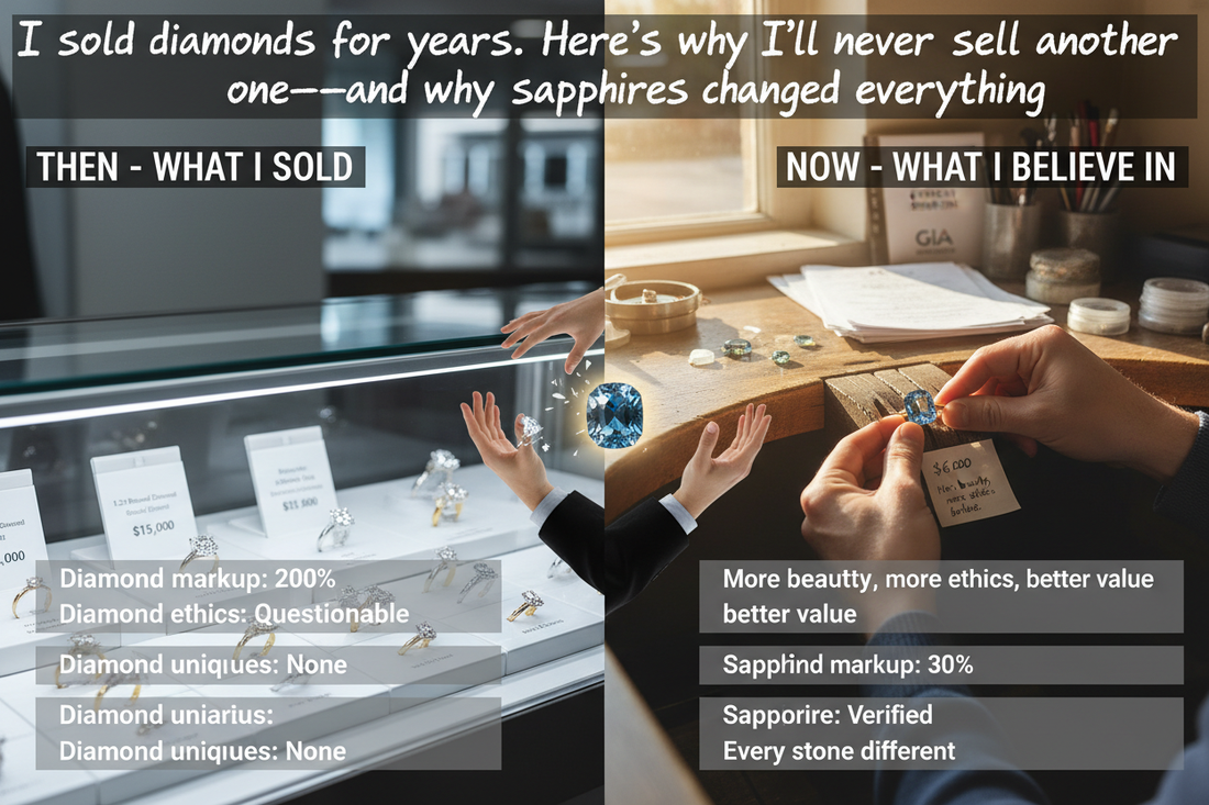 Why I'll Never Buy a Diamond Again: A Jeweler's Confession (And Why Sapphires Changed Everything)