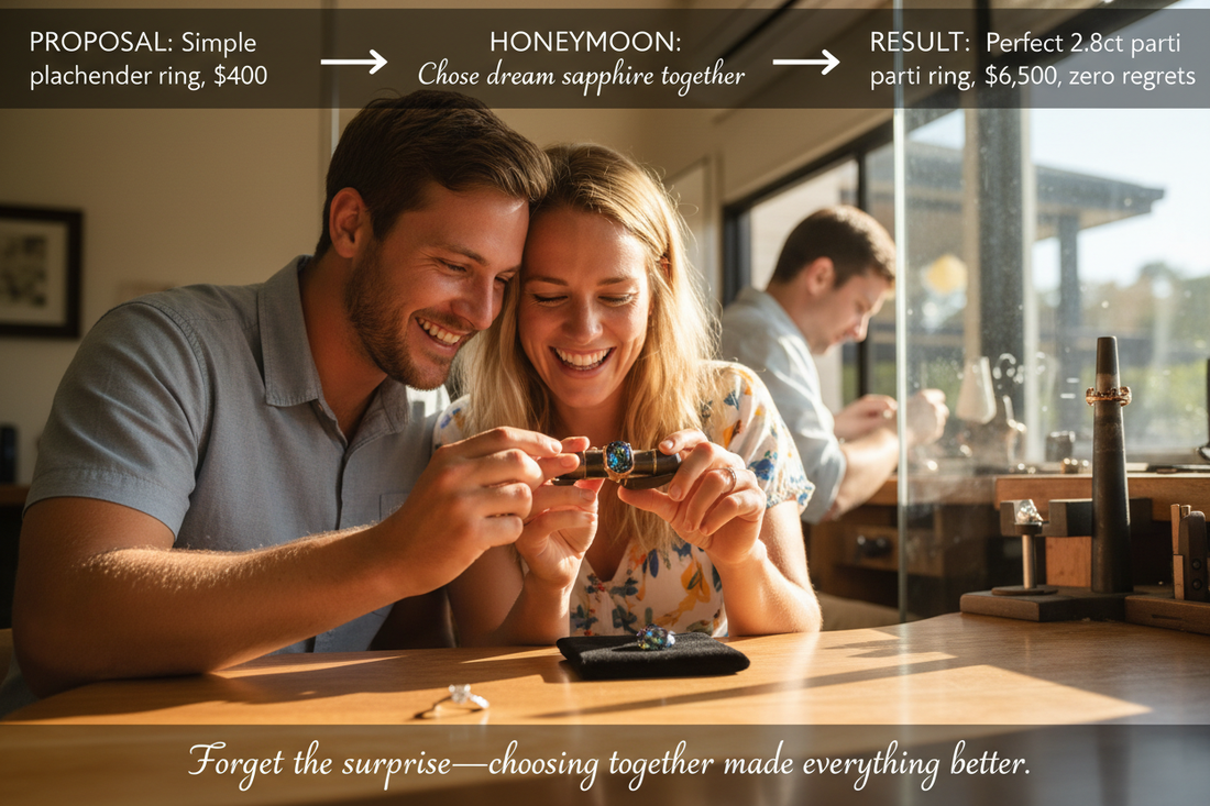 I Bought My Engagement Ring on My Honeymoon (After Seeing What My Fiancé Actually Wanted)