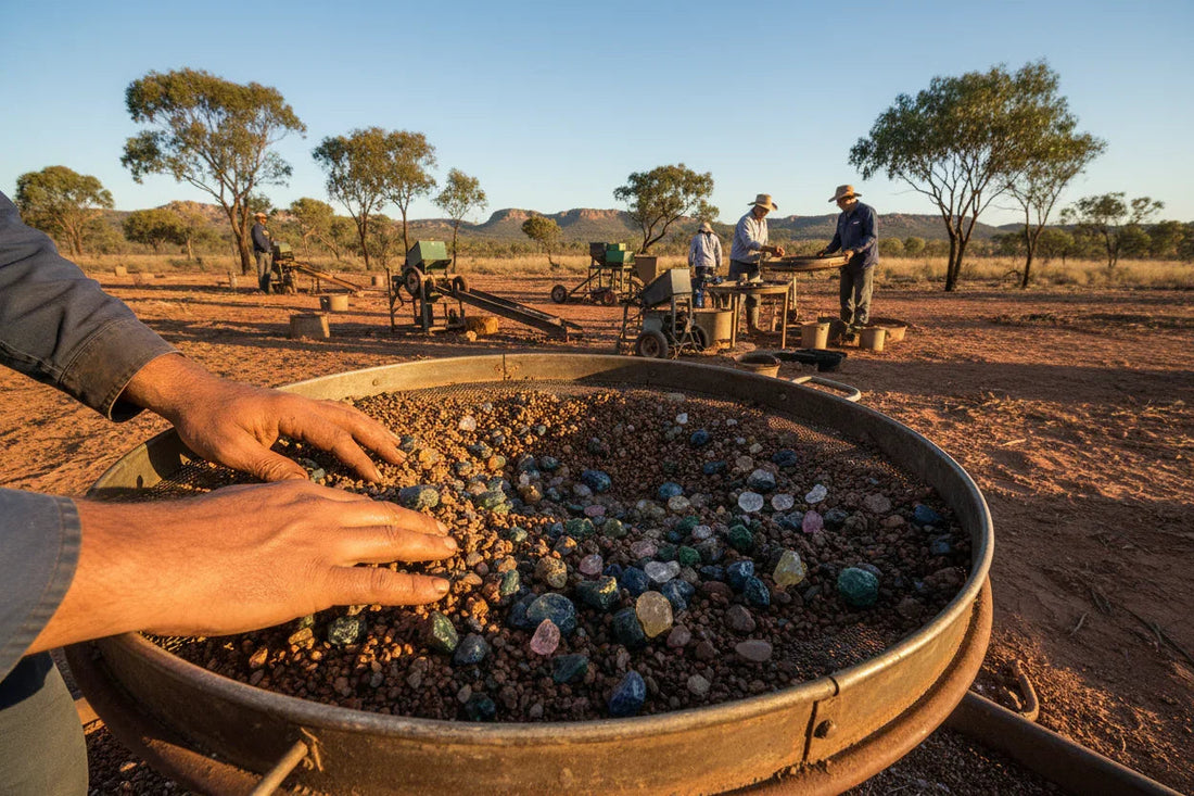 Queensland Sapphire Mining: A Day in the Life at Our Gemfields - RichosRocks