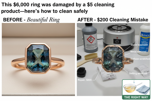 Sapphire Care & Cleaning: The $200 Mistake That Ruins Stones (Complete Maintenance Guide)