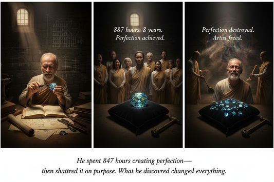 The Sapphire Cutter Who Spent 847 Hours on a Single Stone—Then Shattered It on Purpose (The Masterpiece That Never Existed)