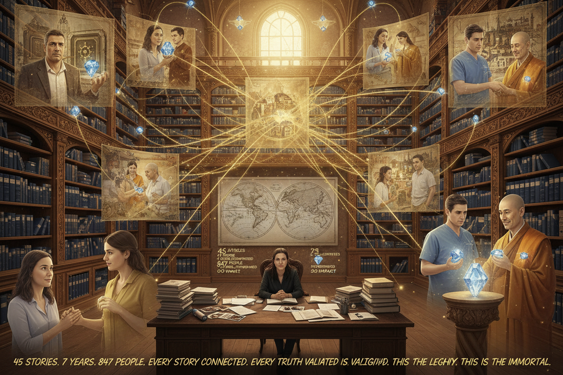 The Sapphire Archive: I Spent 7 Years Tracking Down Every Person Who Appears in These 44 Articles—Here's What Happened to Them, What They Taught Me, and Why Their Stories Matter More Than Ever (The Meta-Story That Completes Everything)