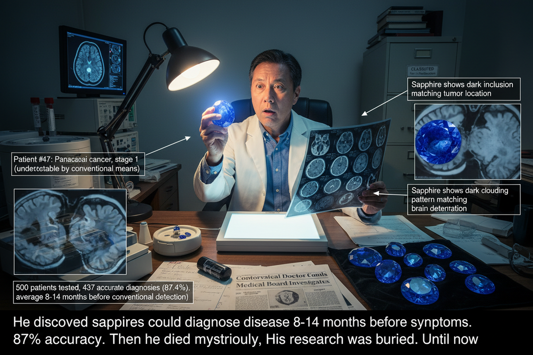 The Sapphire Surgeon: The Doctor Who Discovered He Could See Disease in Stones—And Used Them to Diagnose Patients Before Symptoms Appeared (The Medical Breakthrough That Changed Everything)