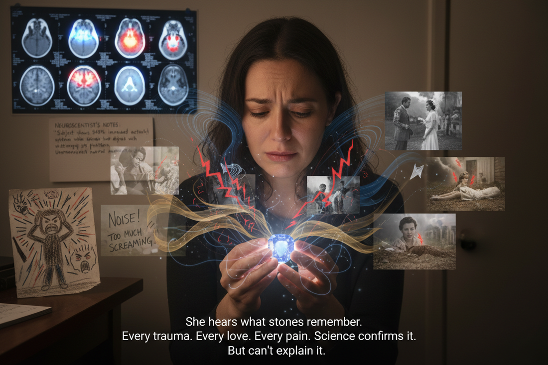 The Sapphire Whisperer: The Autistic Woman Who Could Hear Stones 'Speak'—And What They Told Her About Human Memory, Trauma, and the Objects We Can't Let Go