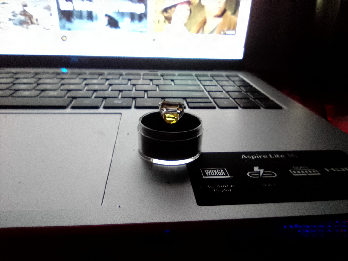  Rare Pitambari Sapphire 9.90ct bi-color yellow-clear Asscher cut 11mm square EGL certified India natural gemstone