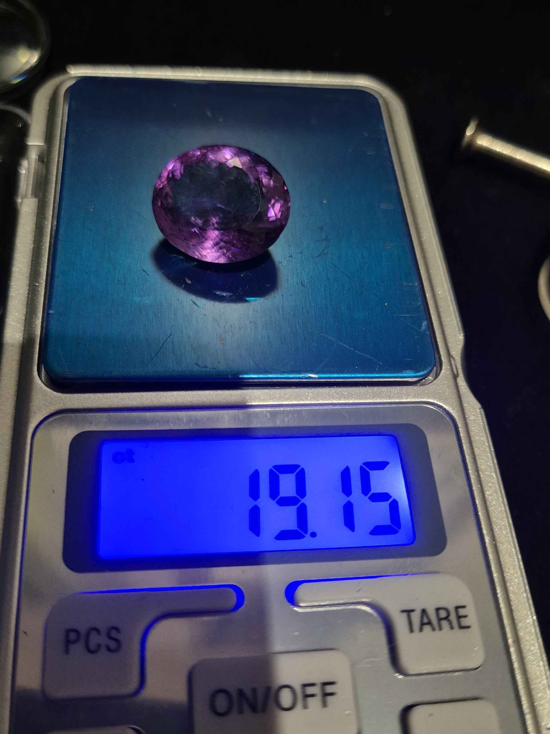 Natural Amethyst Oval Cut 19.15 Carat | Purple Gemstone | February Birthstone | Untreated | RichosRocks Queensland Australia - RichosRocks - Natural Amethyst Oval Cut 19.15 Carat | Purple Gemstone | February Birthstone | Untreated | RichosRocks Queensland Australia