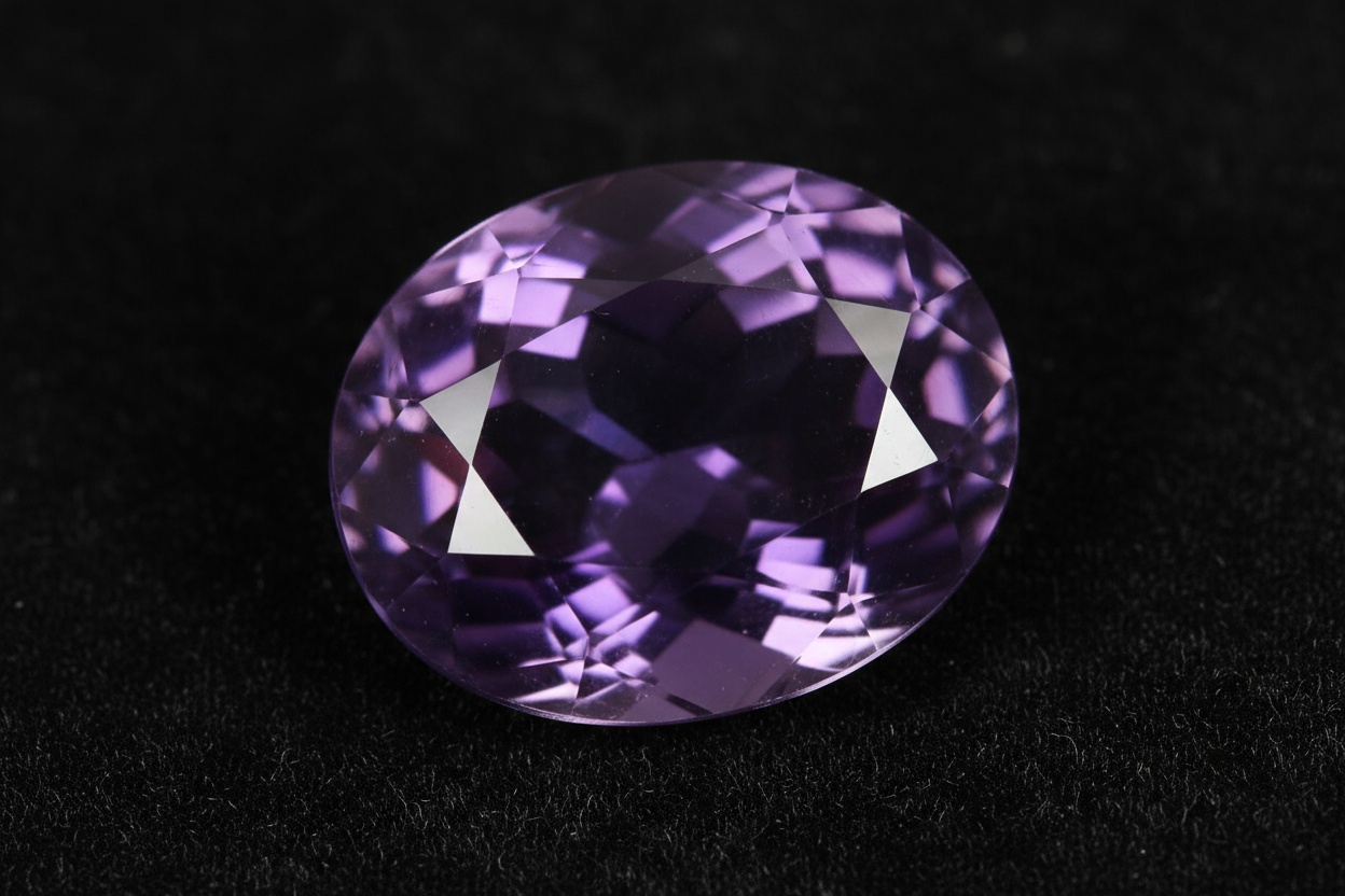 Natural Amethyst Oval Cut 19.15 Carat | Purple Gemstone | February Birthstone | Untreated | RichosRocks Queensland Australia - RichosRocks - Natural Amethyst Oval Cut 19.15 Carat | Purple Gemstone | February Birthstone | Untreated | RichosRocks Queensland Australia