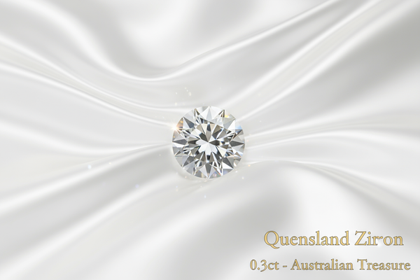 Natural Queensland Zircon Round Cut 0.3 Carat | Australian Gemstone | December Birthstone | RichosRocks Australia - RichosRocks - Natural Queensland Zircon Round Cut 0.3 Carat | Australian Gemstone | December Birthstone | RichosRocks Australia